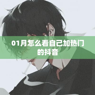 抖音热门查看方法指南，如何在一月份掌握自己上热门的视频