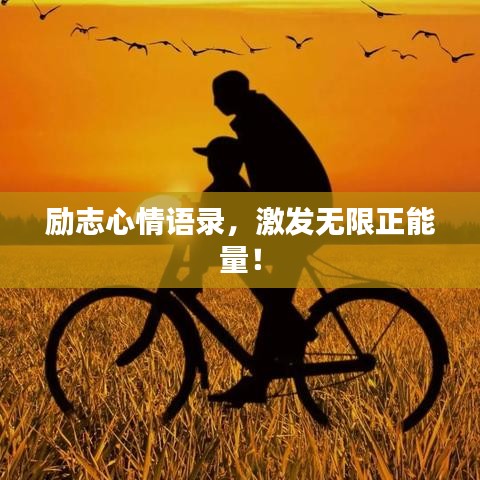 励志心情语录，激发无限正能量！