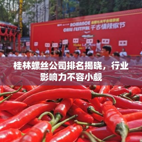 桂林螺丝公司排名揭晓，行业影响力不容小觑