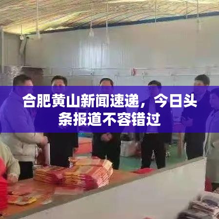 合肥黄山新闻速递，今日头条报道不容错过