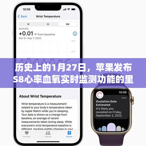 苹果S8心率血氧实时监测功能里程碑，1月27日发布时刻回顾