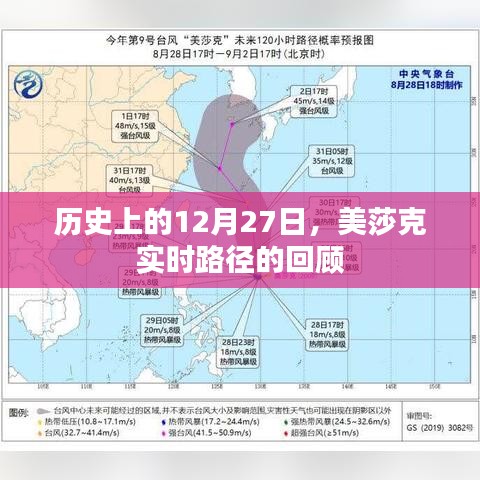 美莎克实时路径回顾，历史上的12月27日事件