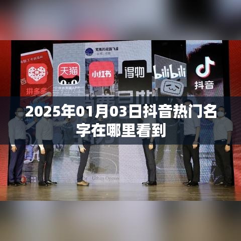 抖音热门名字查看指南，2025年1月3日榜单揭秘