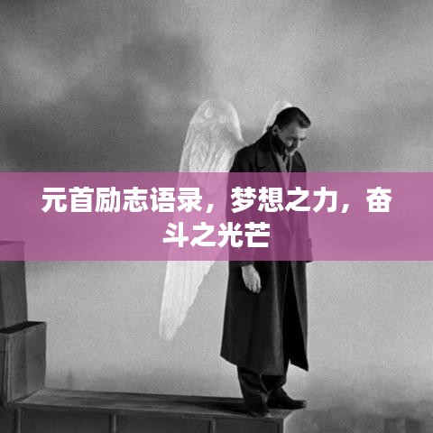 元首励志语录，梦想之力，奋斗之光芒