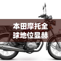 本田摩托全球地位显赫，揭秘其在世界市场的排名与影响力
