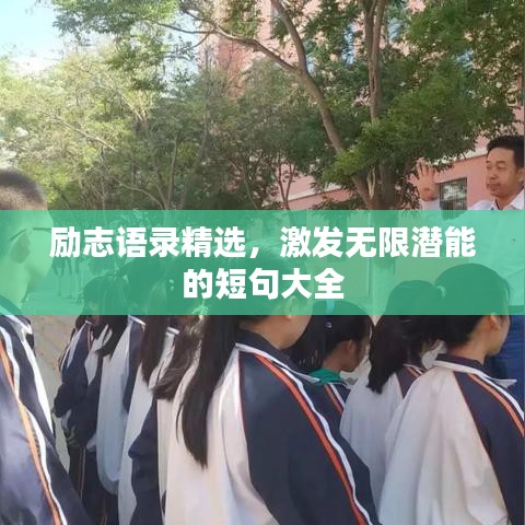 励志语录精选，激发无限潜能的短句大全