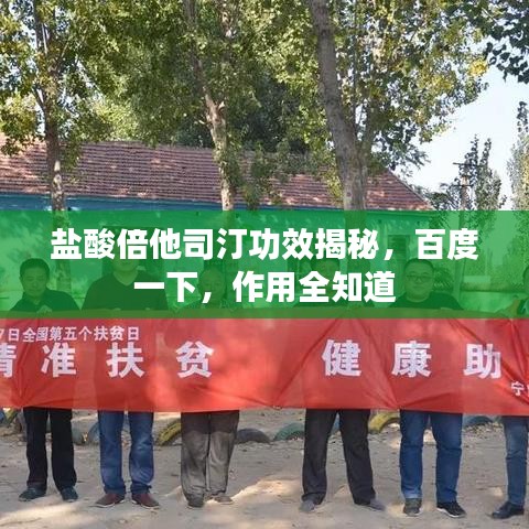 盐酸倍他司汀功效揭秘，百度一下，作用全知道