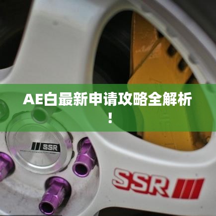 AE白最新申请攻略全解析！
