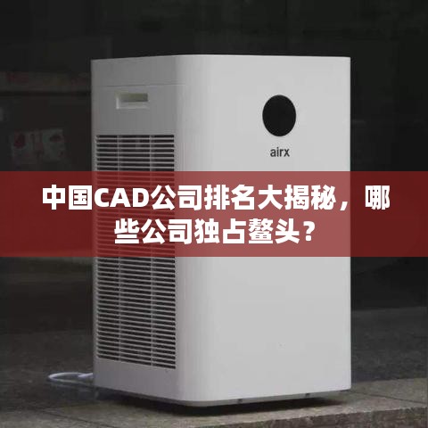 中国CAD公司排名大揭秘，哪些公司独占鳌头？