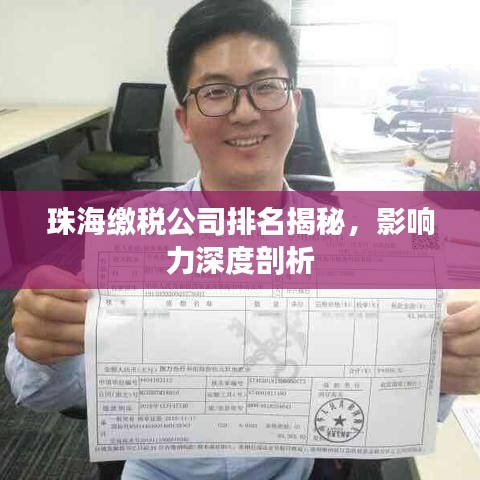 珠海缴税公司排名揭秘，影响力深度剖析